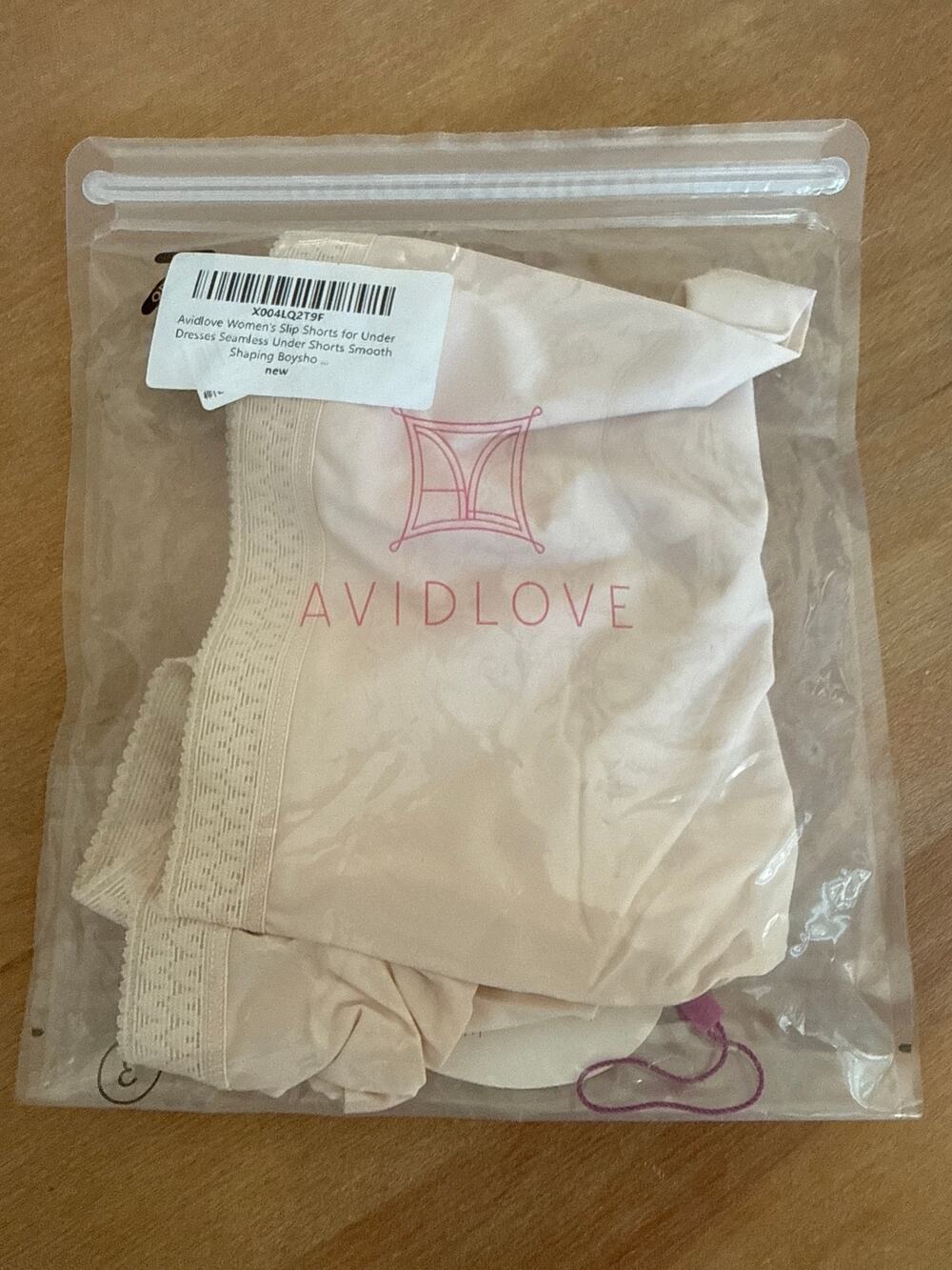 Avidlove Smooth Slip Shorts Boyshorts Medium Shaping Seamless undershorts Smooth
